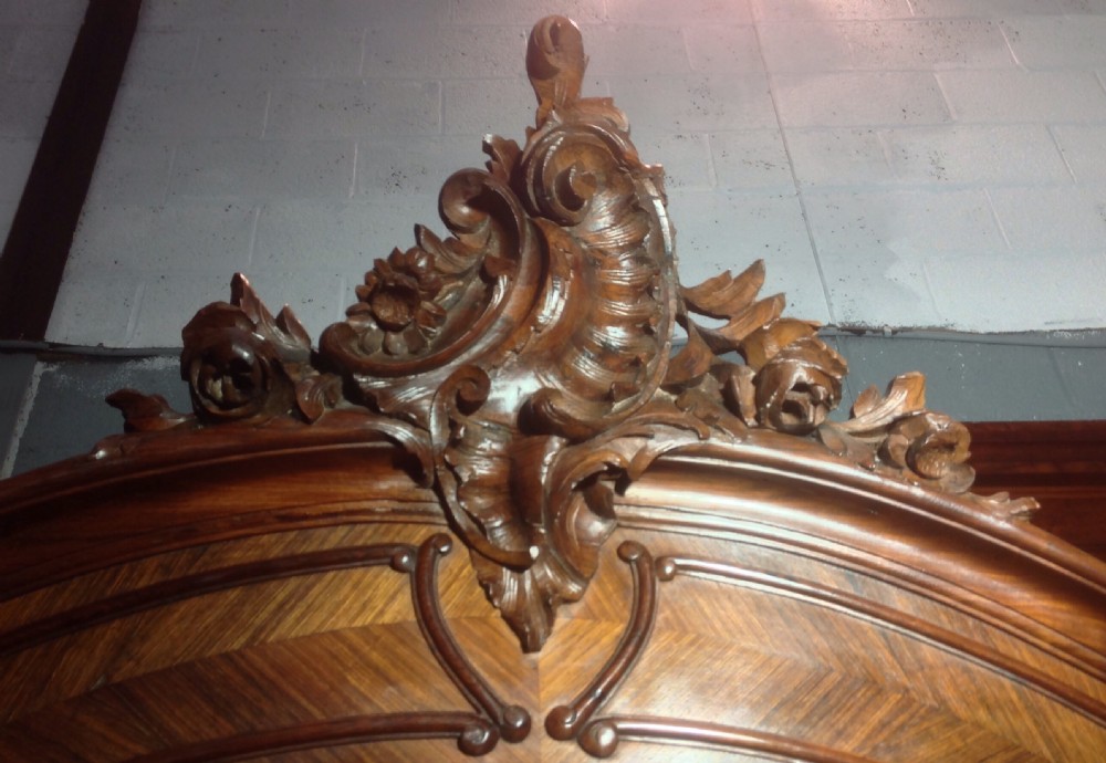 FRENCH ROSEWOOD ARMOIRE View II