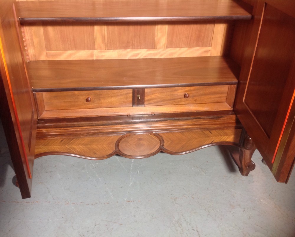 FRENCH ROSEWOOD ARMOIRE View VI
