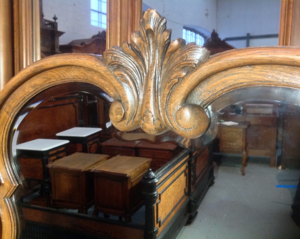 SOLID OAK FRENCH DRESSING TABLE View X