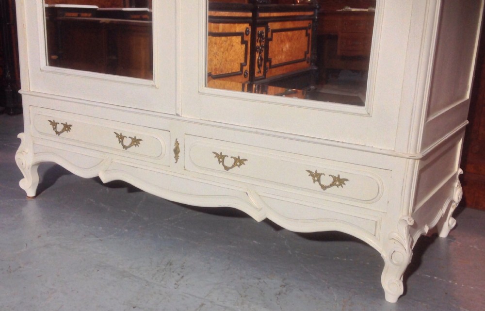 PAINTED FRENCH ARMOIRE View III