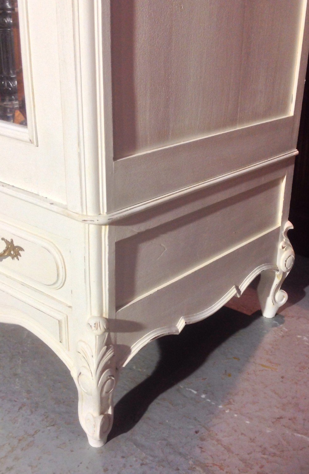 PAINTED FRENCH ARMOIRE View IV