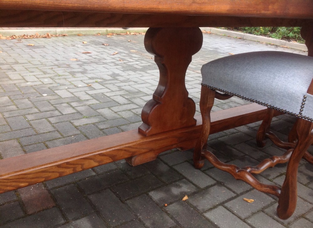OVERSIZE FRENCH FARMHOUSE DINING TABLE View VII