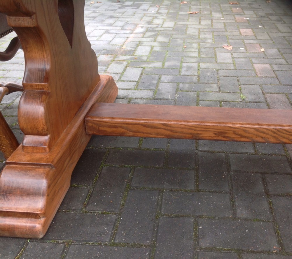 OVERSIZE FRENCH FARMHOUSE DINING TABLE View XVI