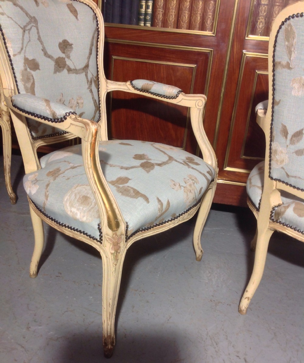 PAIR OF FRENCH ARMCHAIRS View V