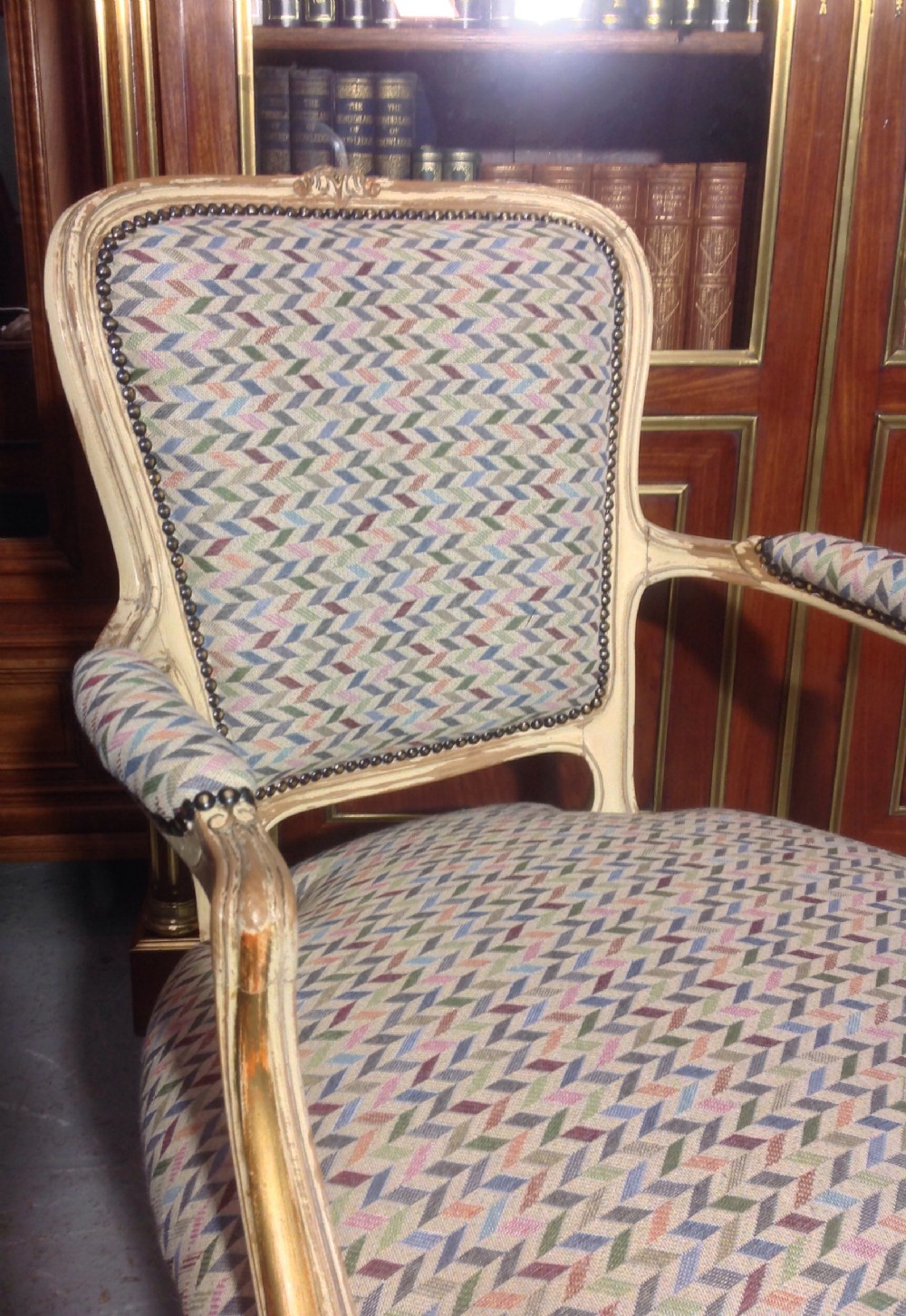 PAIR OF FRENCH ARMCHAIRS View III