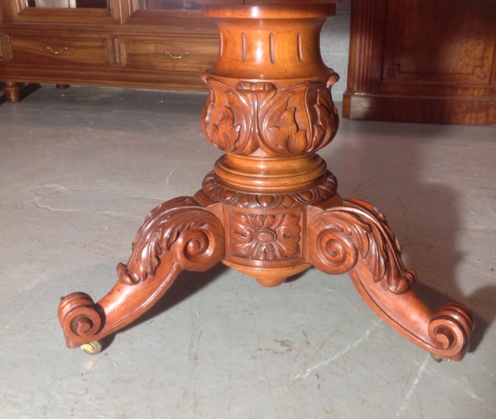 FRENCH MAHOGANY GUERIDON TABLE View II