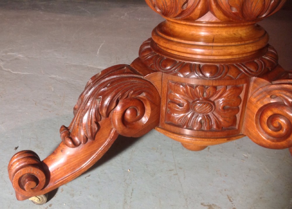 FRENCH MAHOGANY GUERIDON TABLE View IV