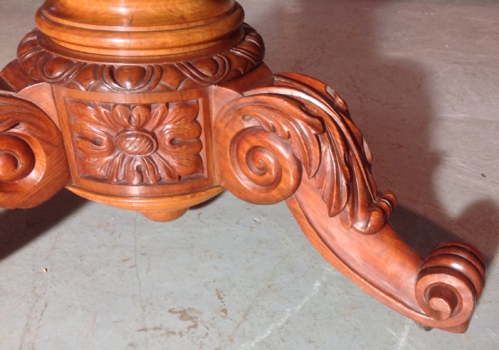 FRENCH MAHOGANY GUERIDON TABLE View V