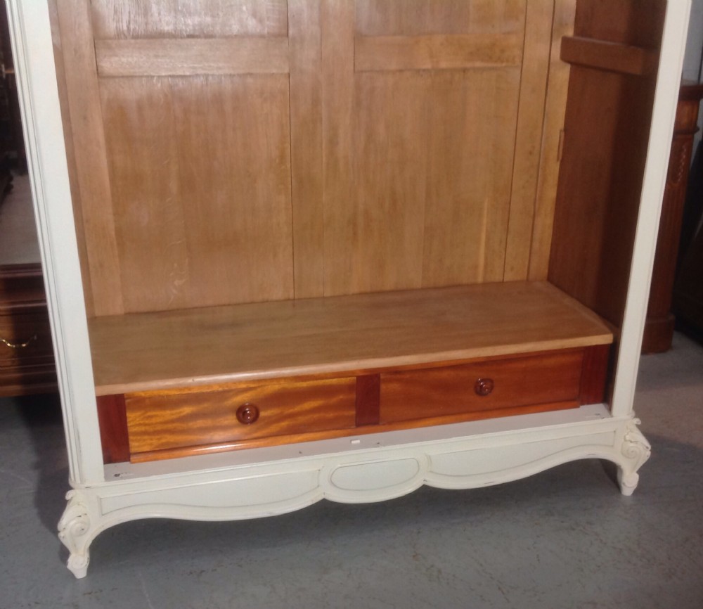 PAINTED FRENCH ARMOIRE View II