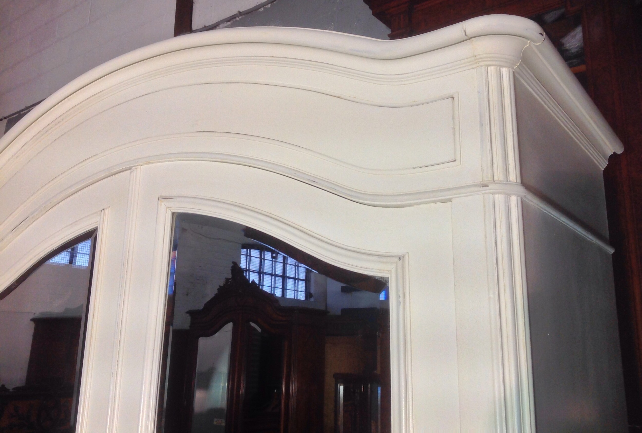 PAINTED FRENCH ARMOIRE View IV