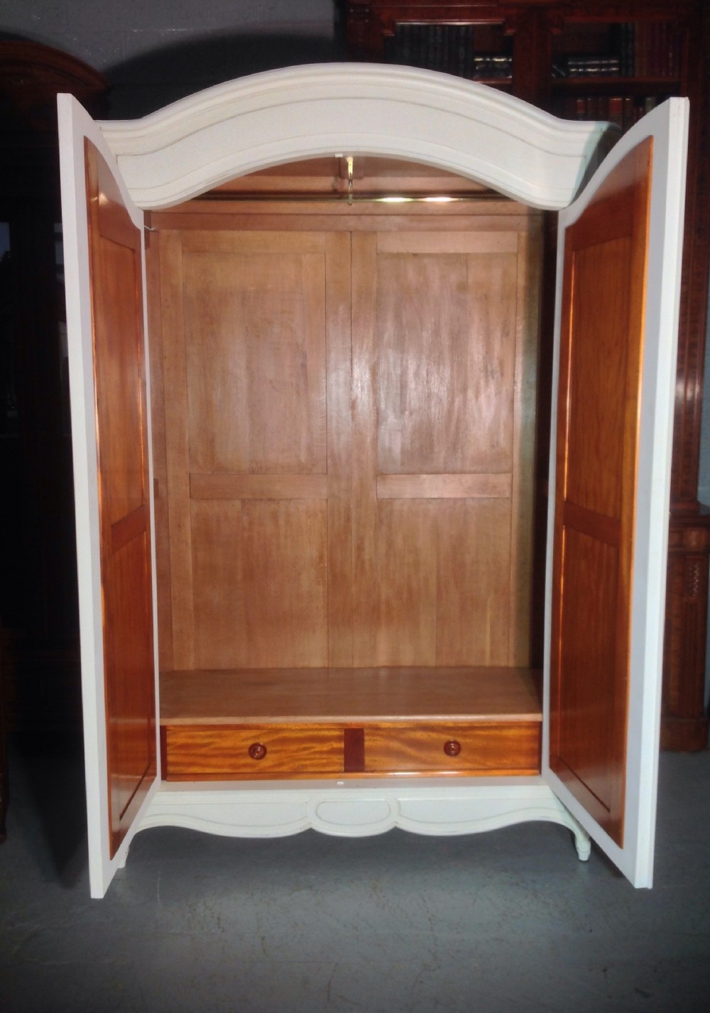 PAINTED FRENCH ARMOIRE View VIII