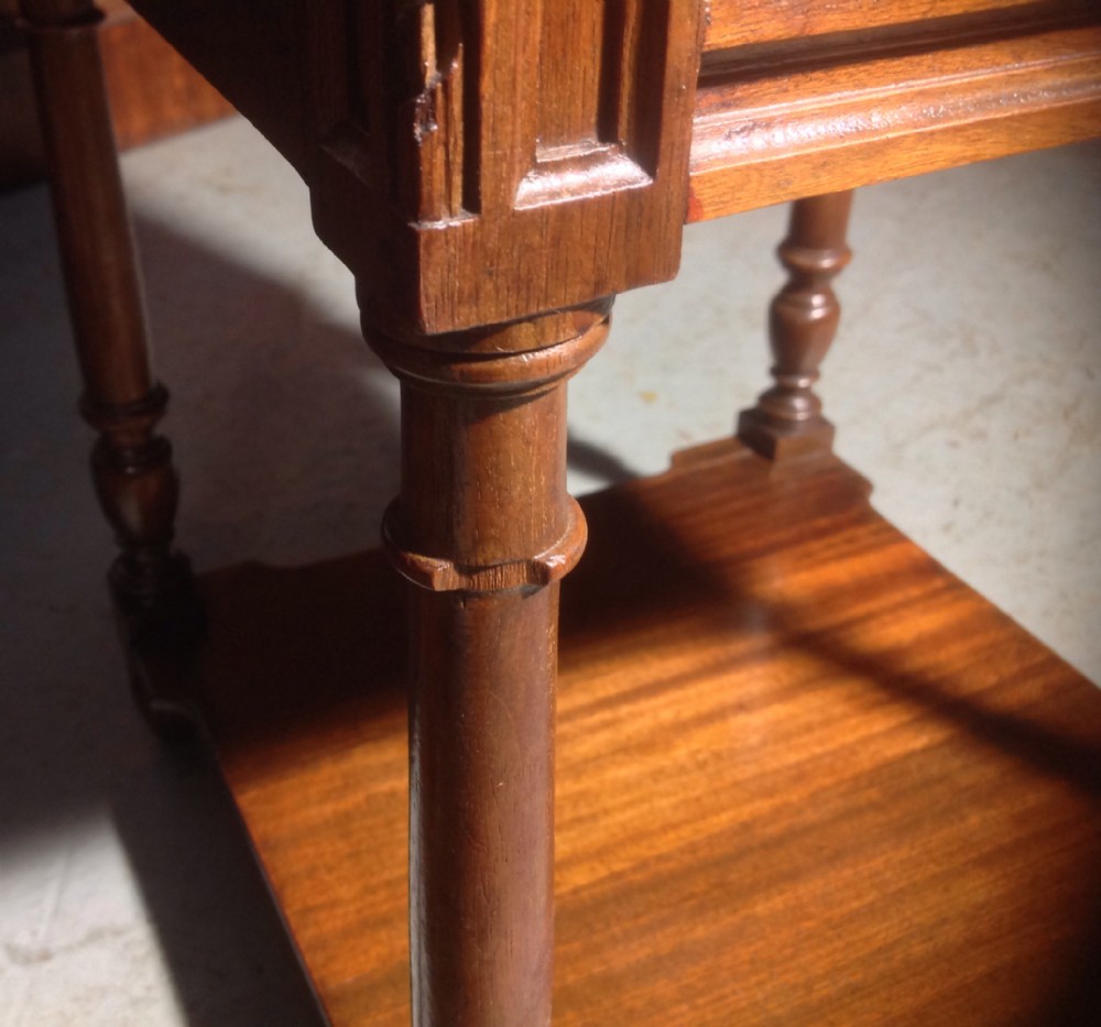 PAIR OF FRENCH MAHOGANY BEDSIDE CABINETS View VI