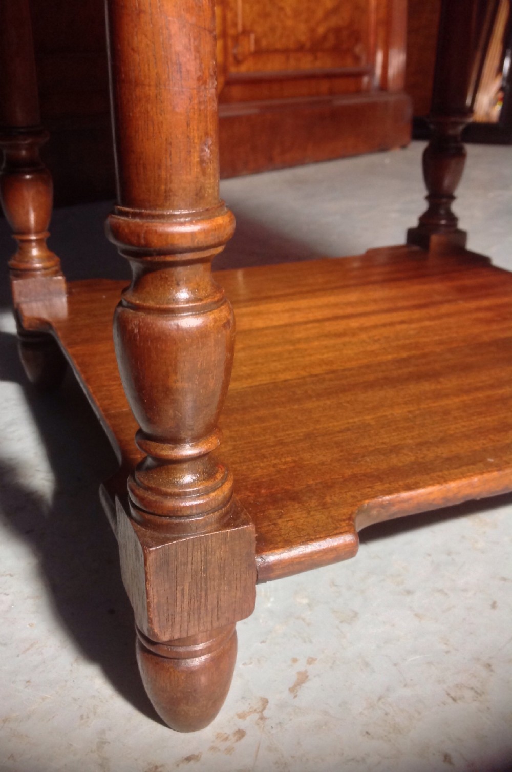 PAIR OF FRENCH MAHOGANY BEDSIDE CABINETS View X