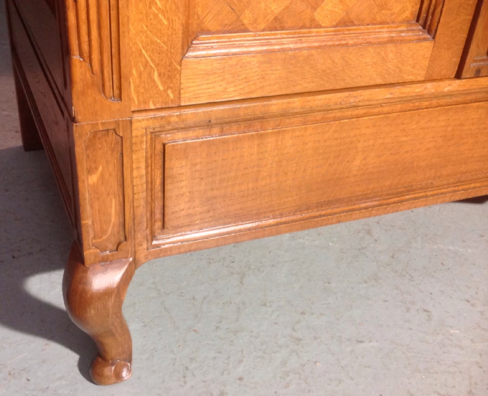 CARVED OAK PAIR OF FRENCH ARMOIRES View VIII