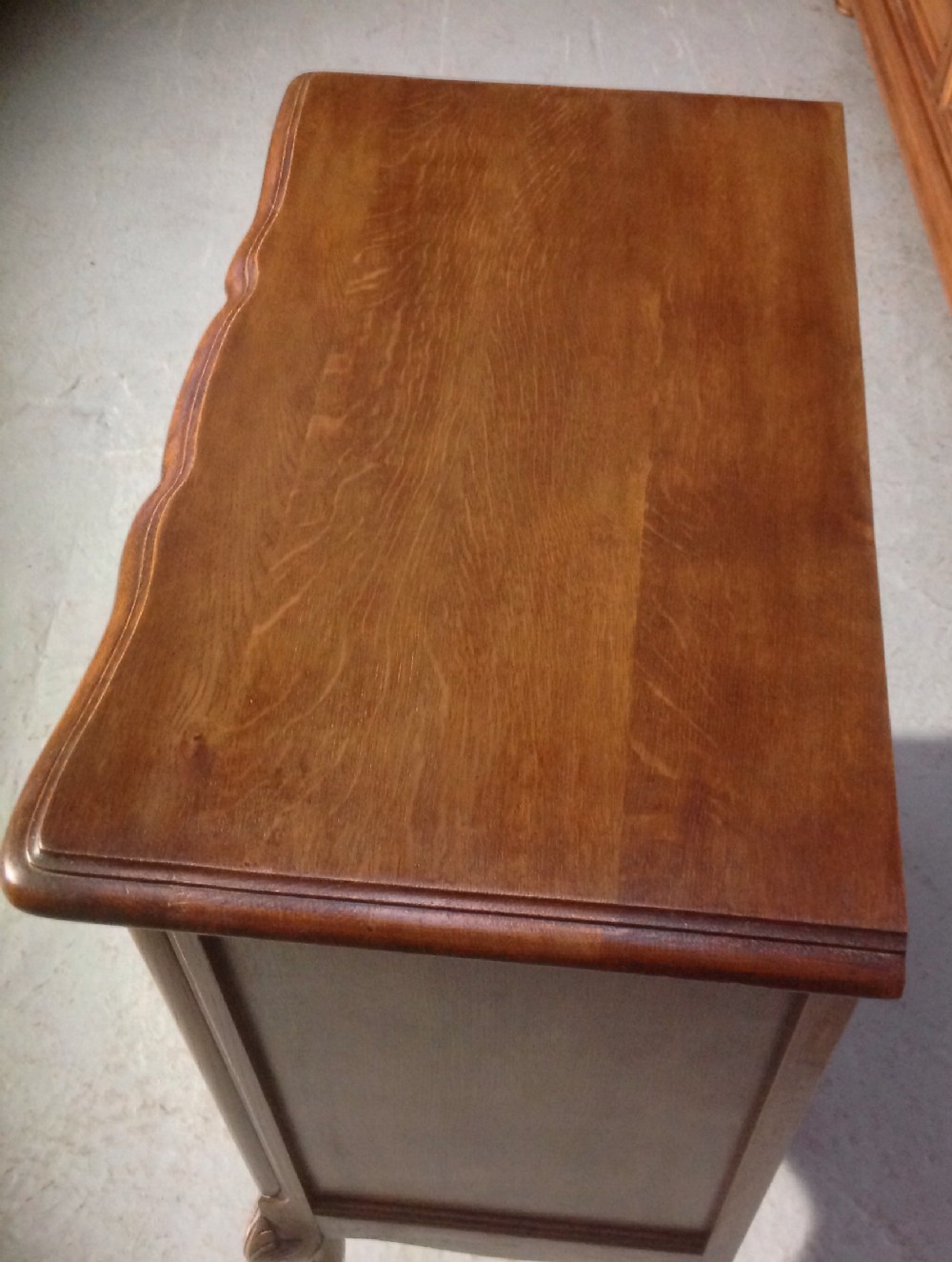 CARVED OAK FRENCH CHEST View III