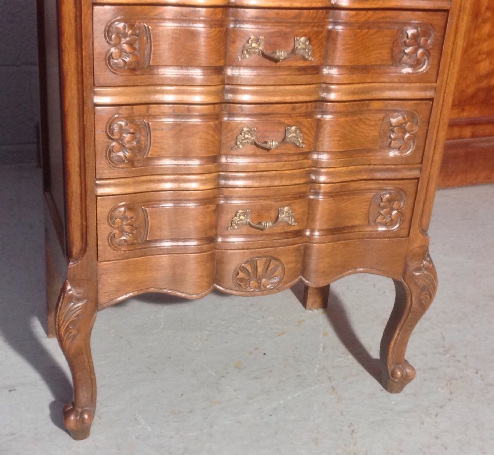 CARVED OAK FRENCH CHEST View IV