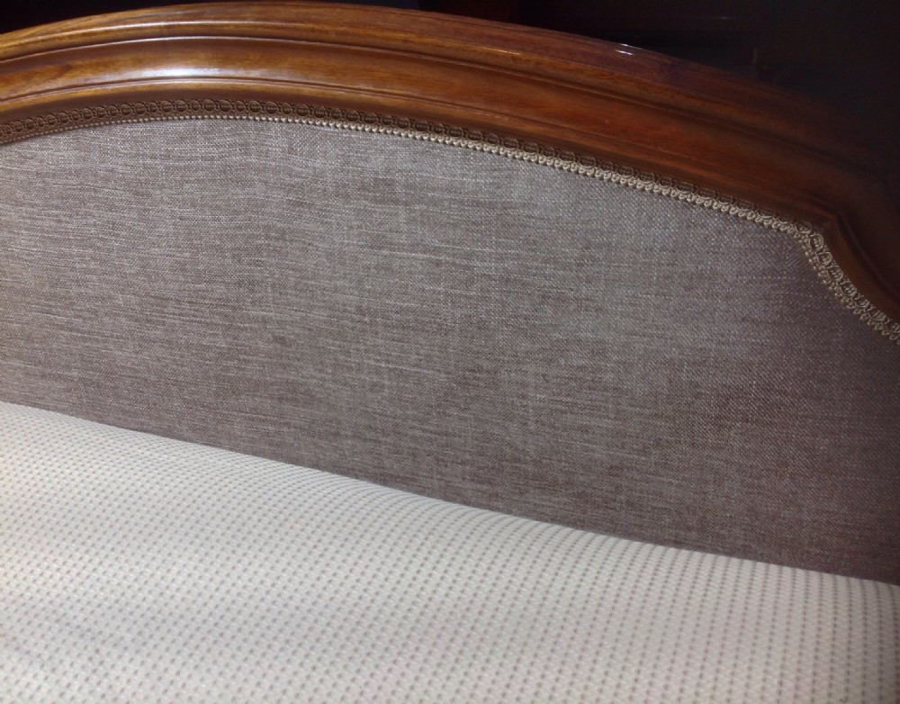CARVED WALNUT FRENCH BED View IV