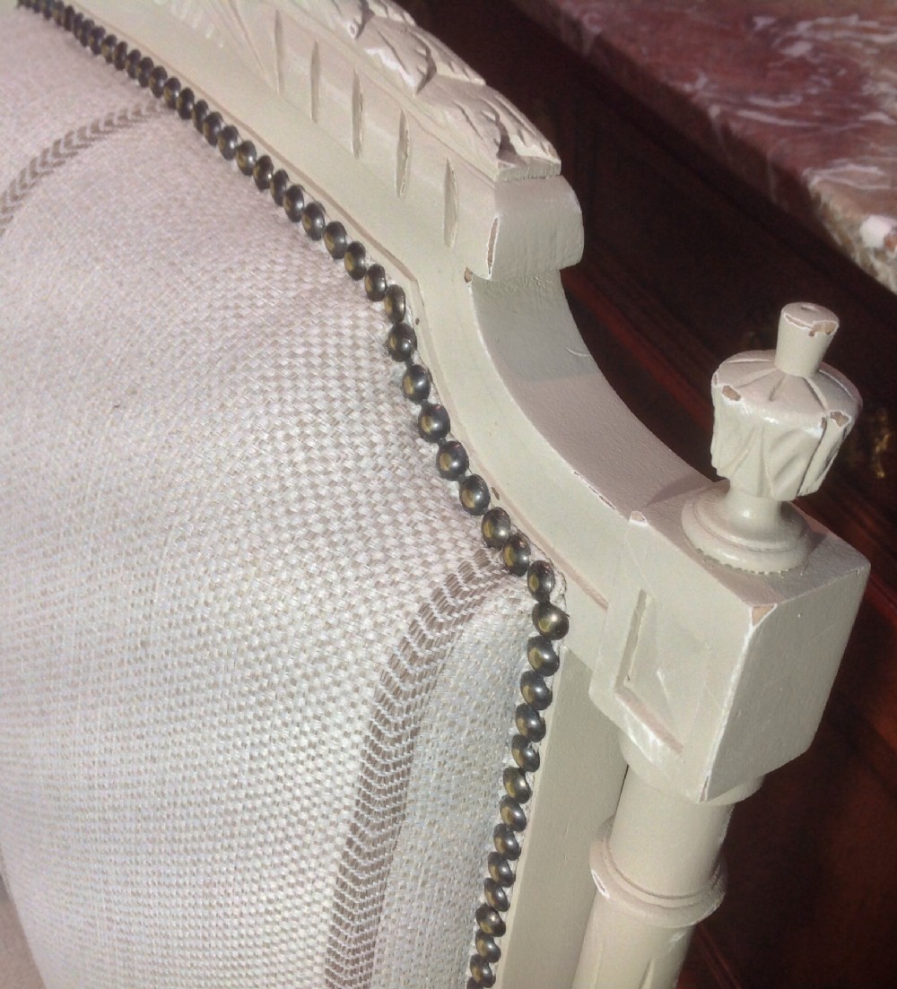 PAIR OF FRENCH PAINTED ARMCHAIRS View VIII