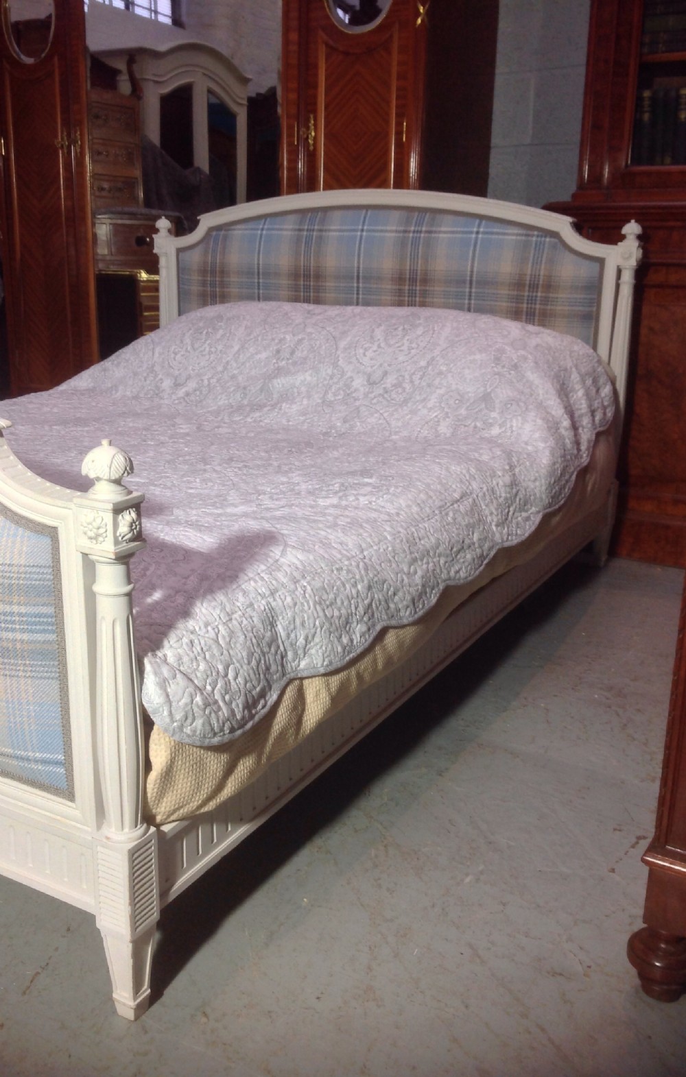PAINTED FRENCH SUPER KING SIZE BED View III