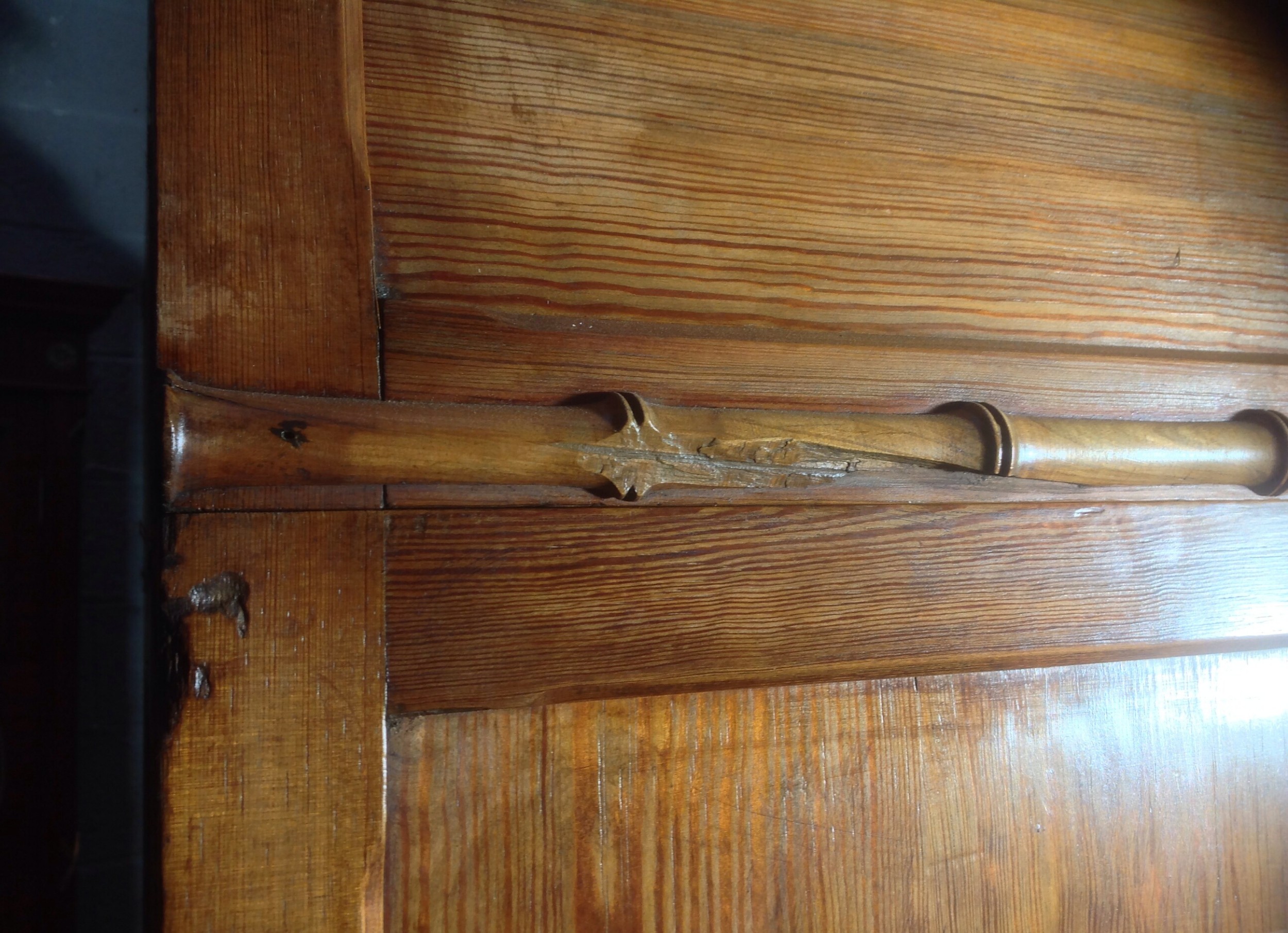 FAUX BAMBOO ARMOIRE View VII