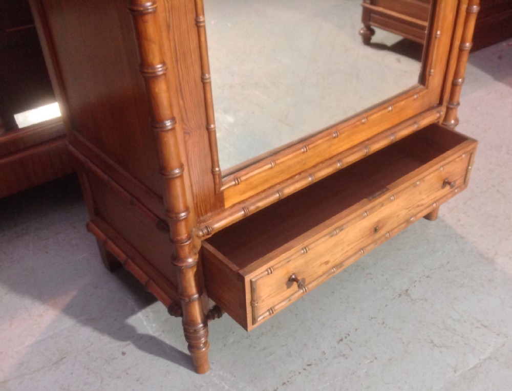 FAUX BAMBOO ARMOIRE View X