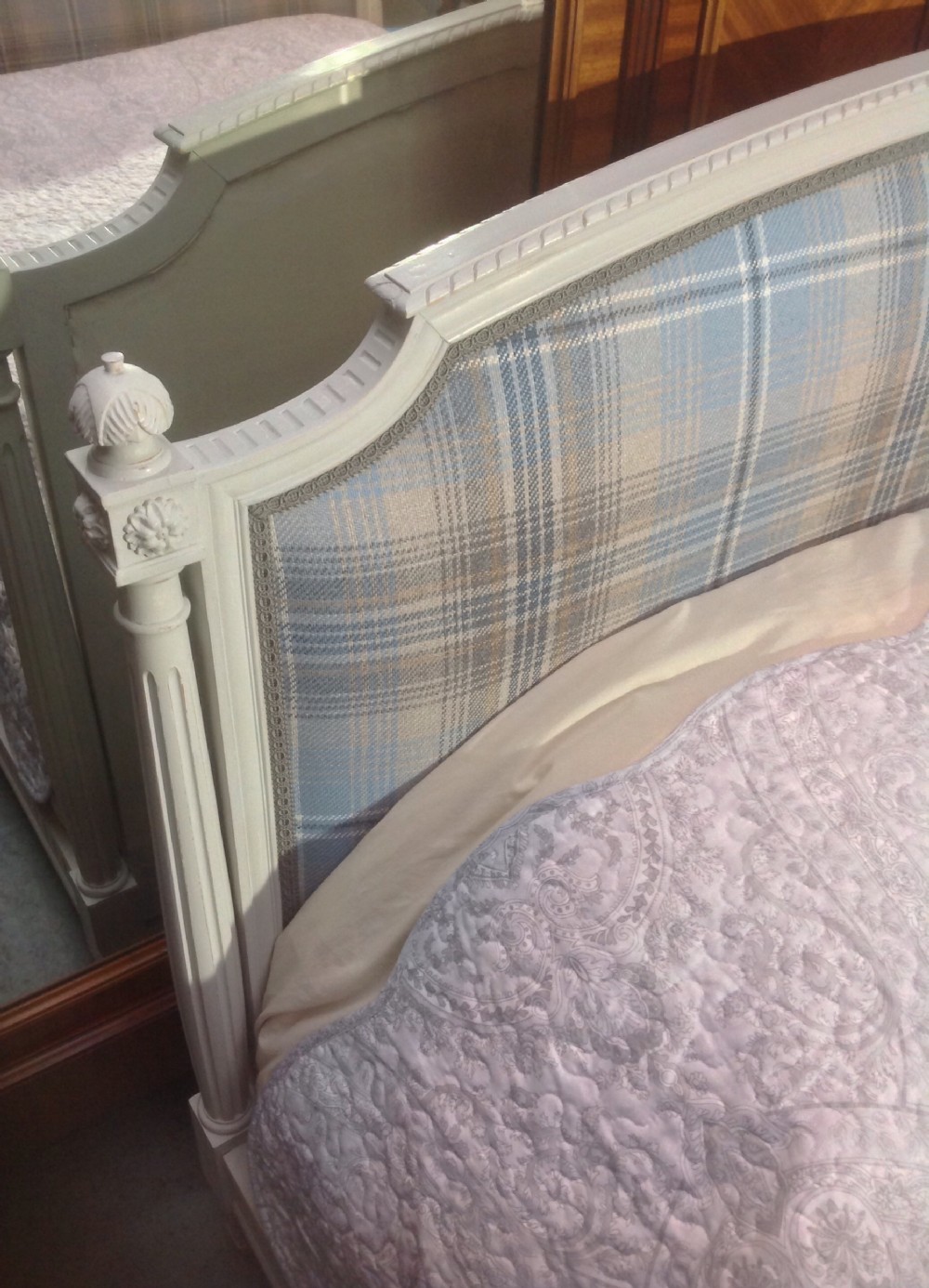 PAINTED FRENCH SUPER KING SIZE BED View VI