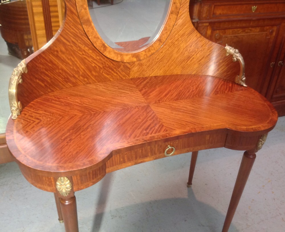 ART DECO FRENCH WALNUT DRESSING TABLE View II