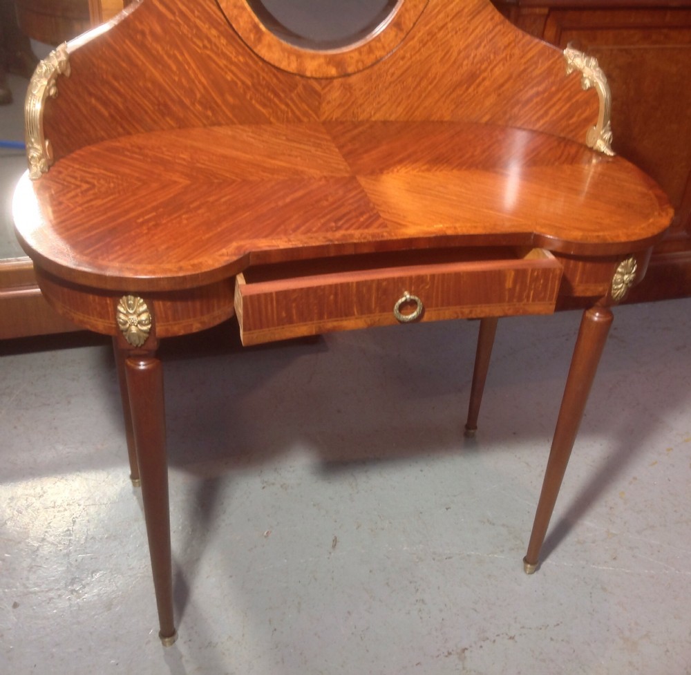 ART DECO FRENCH WALNUT DRESSING TABLE View III