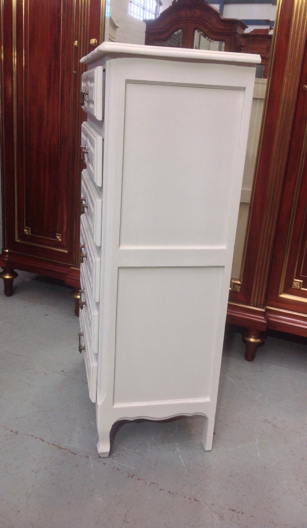 PAINTED FRENCH TALL CHEST View III