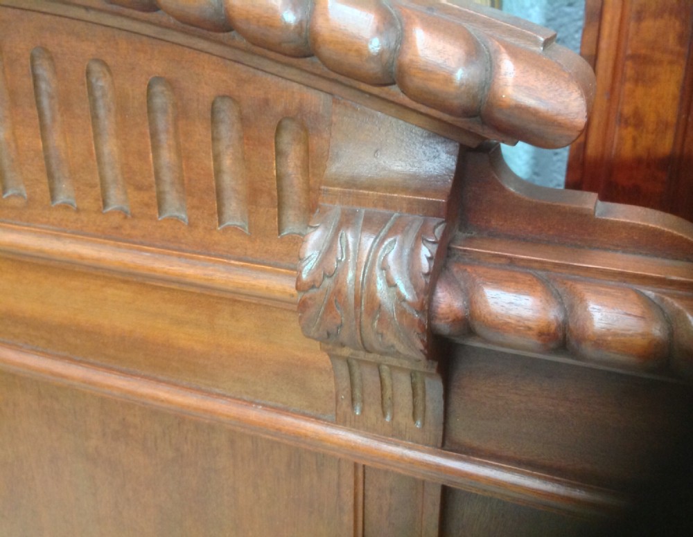 FRENCH MAHOGANY HEADBOARD View IV