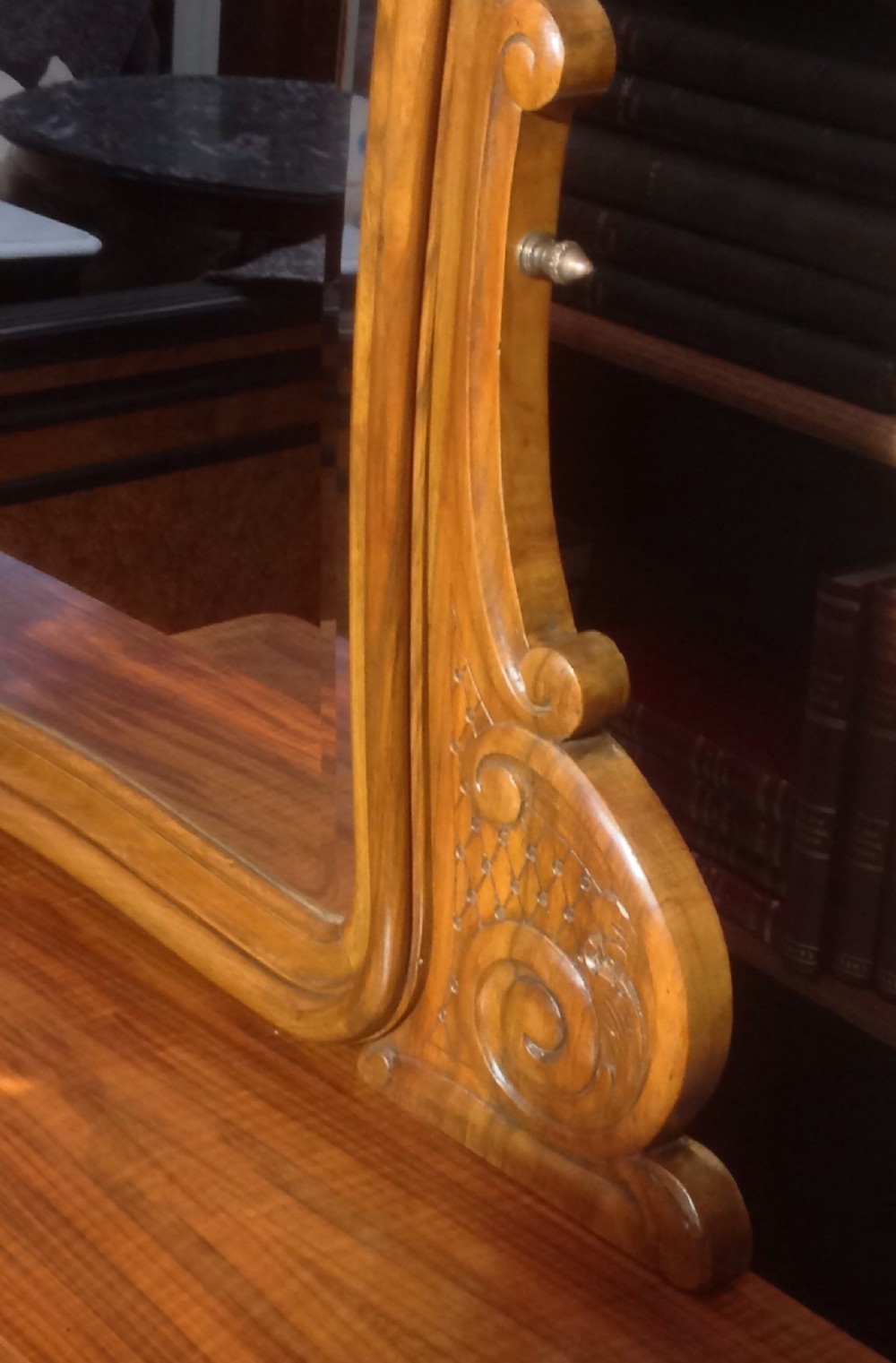 FRENCH WALNUT DRESSING TABLE View III