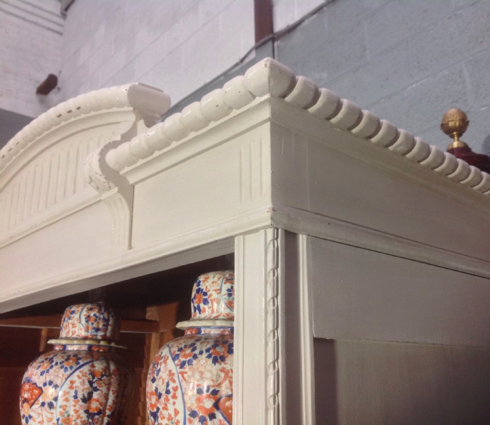 PAINTED FRENCH  BOOKCASE View III