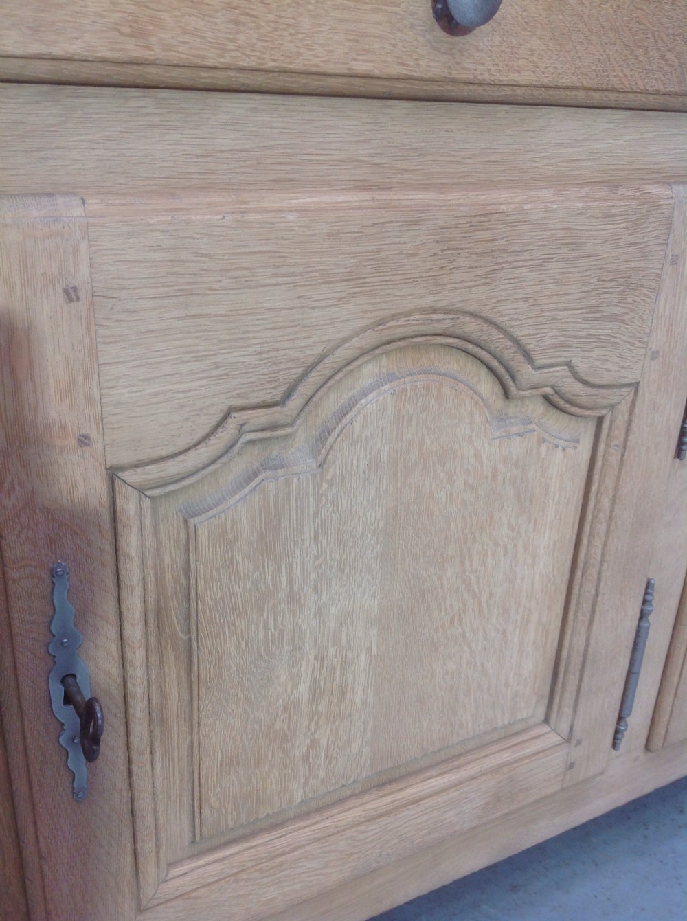 STRIPPED OAK FRENCK SIDEBOARD View III
