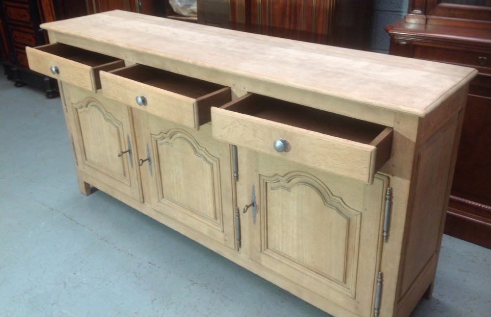 STRIPPED OAK FRENCK SIDEBOARD View VII