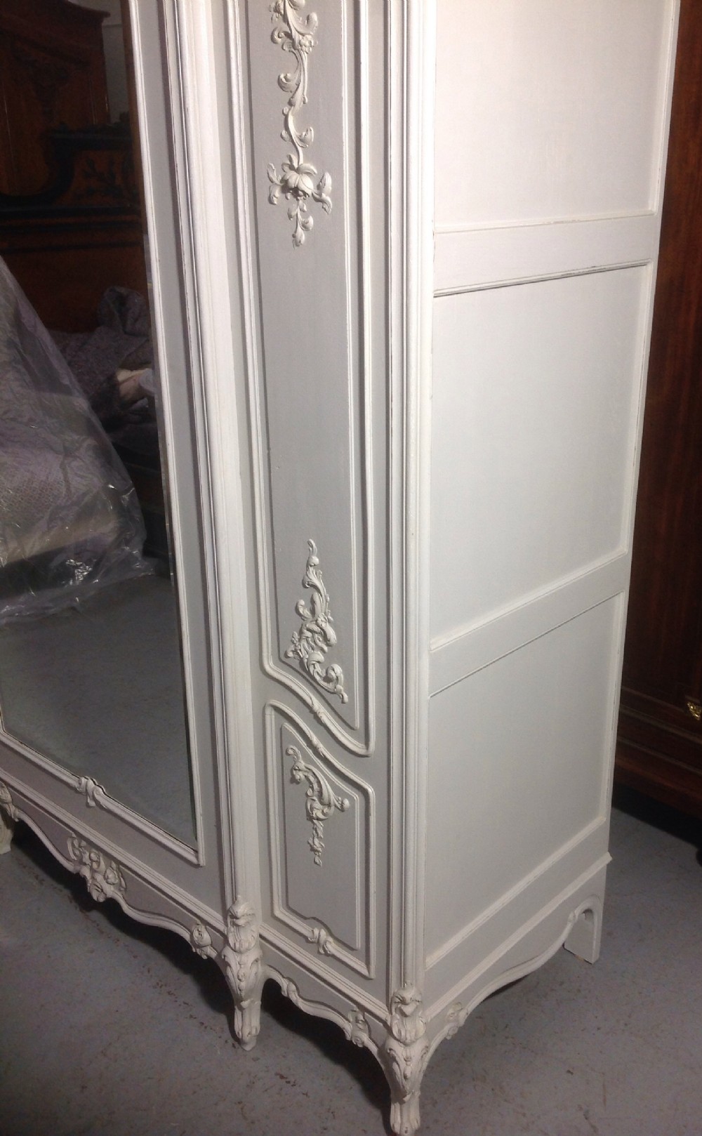 PAINTED FRENCH ARMOIRE View VII