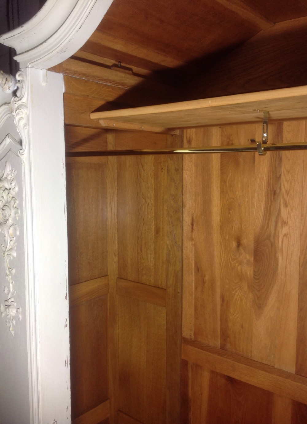 PAINTED FRENCH ARMOIRE View XII