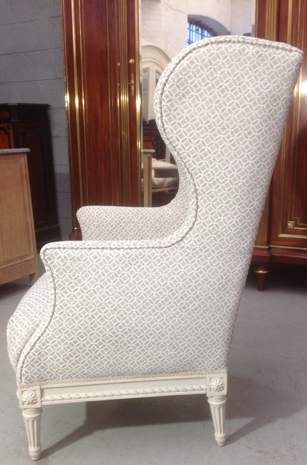 LARGE FRENCH ARMCHAIR View III