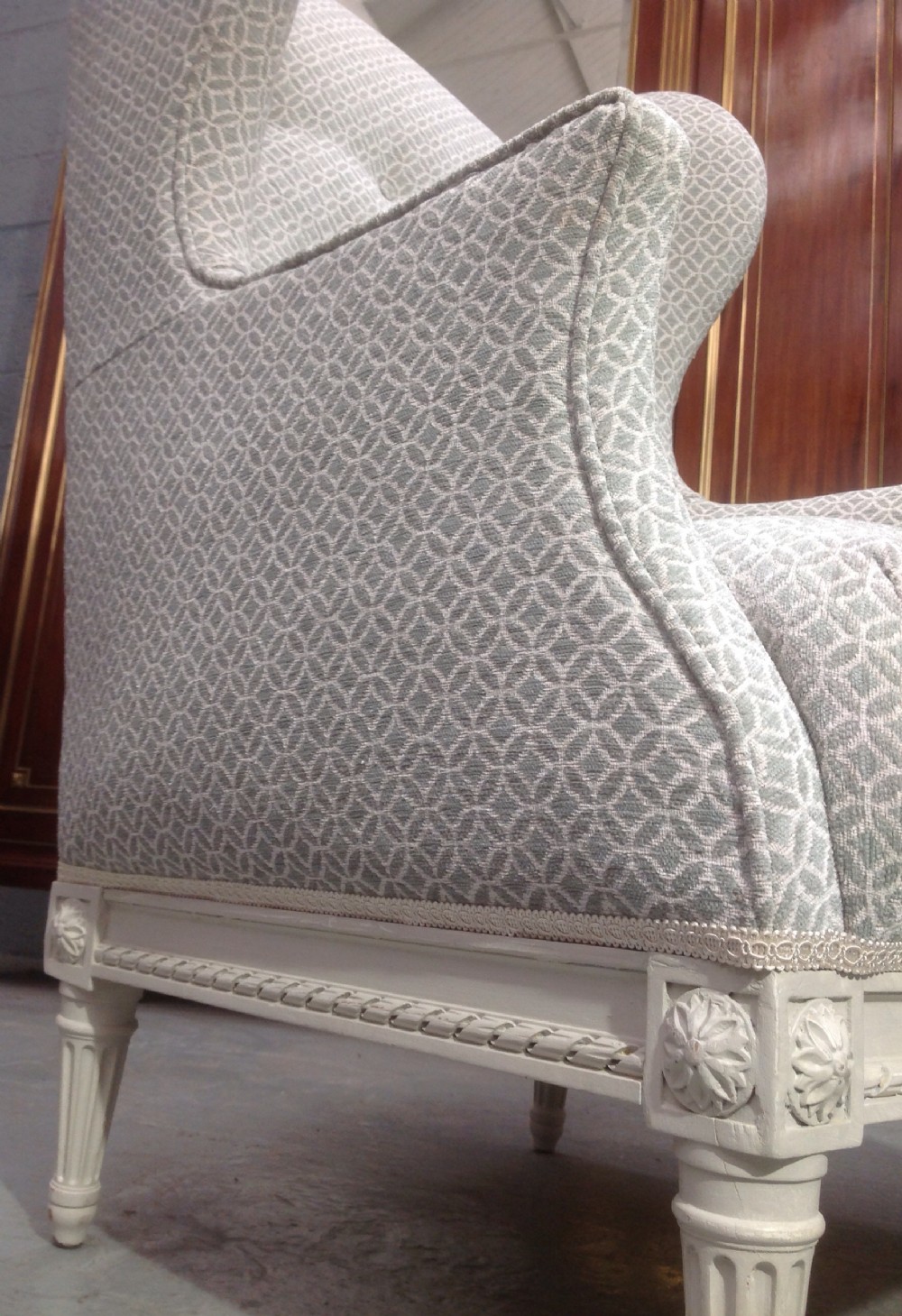 LARGE FRENCH ARMCHAIR View IX