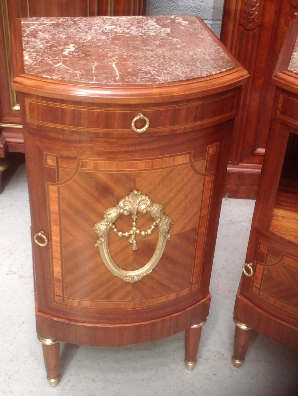 PAIR OF FRENCH ART DECO BEDSIDE CABINETS View IV
