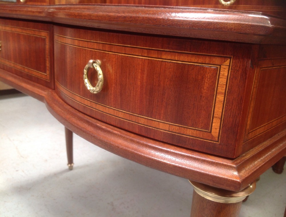 FRENCH ART DECO MAHOGANY DRESSING TABLE View VII