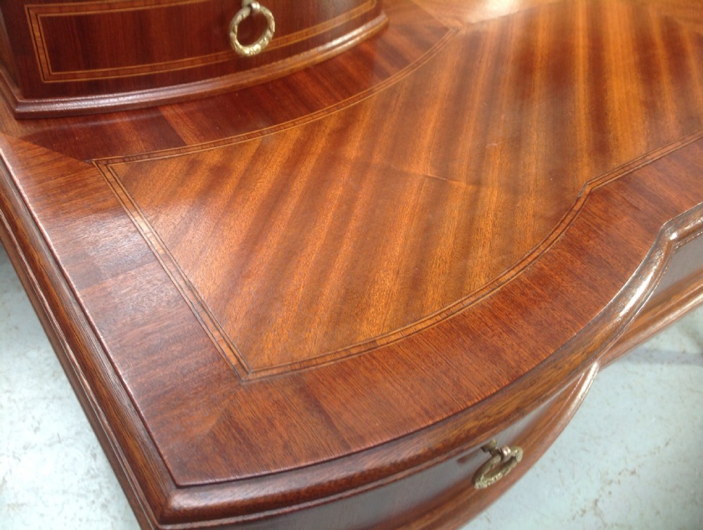 FRENCH ART DECO MAHOGANY DRESSING TABLE View VIII