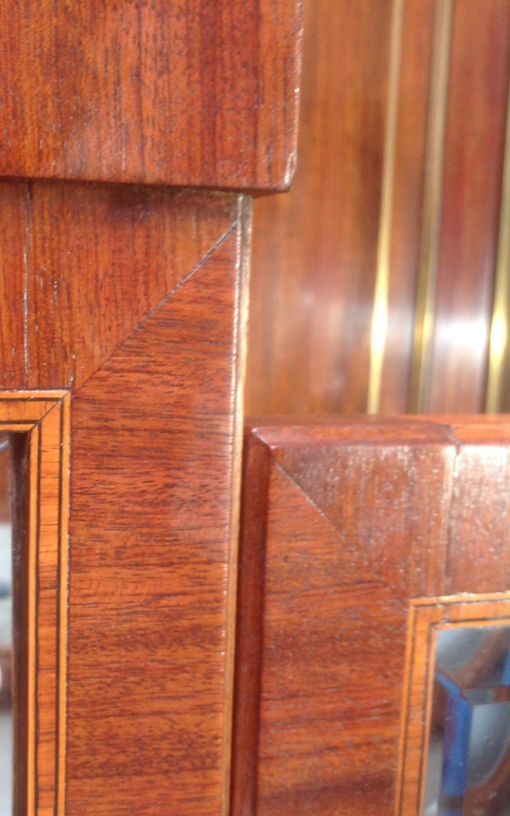 FRENCH ART DECO MAHOGANY DRESSING TABLE View XI