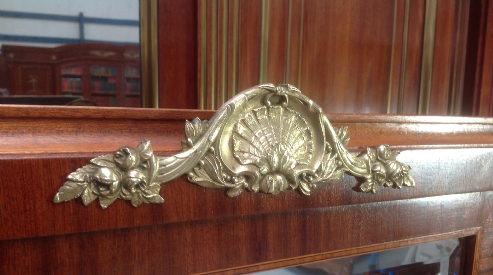 FRENCH ART DECO MAHOGANY DRESSING TABLE View XII