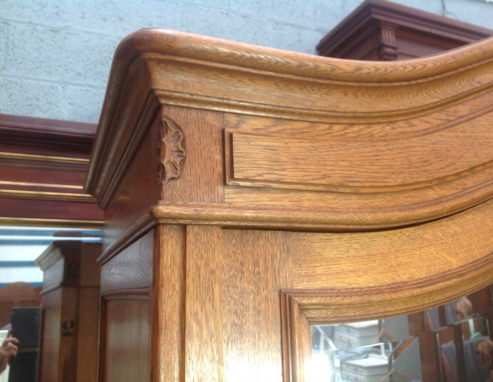 FRENCH OAK ARMOIRE View VII