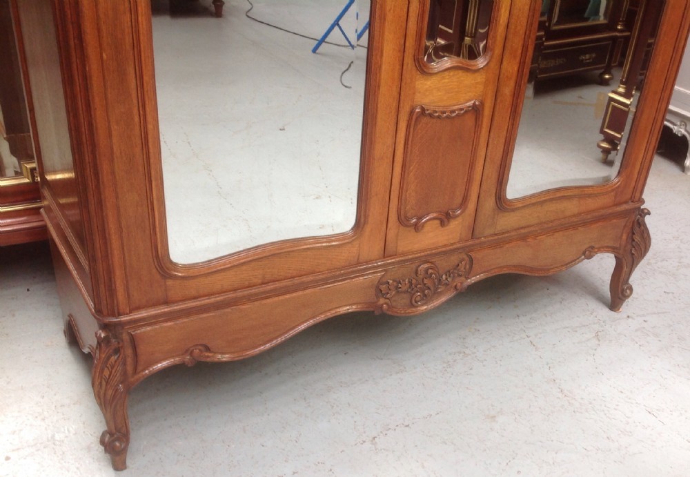 CARVED FRENCH ARMOIRE View II