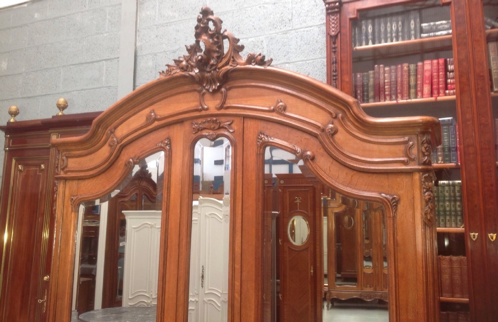 CARVED FRENCH ARMOIRE View III