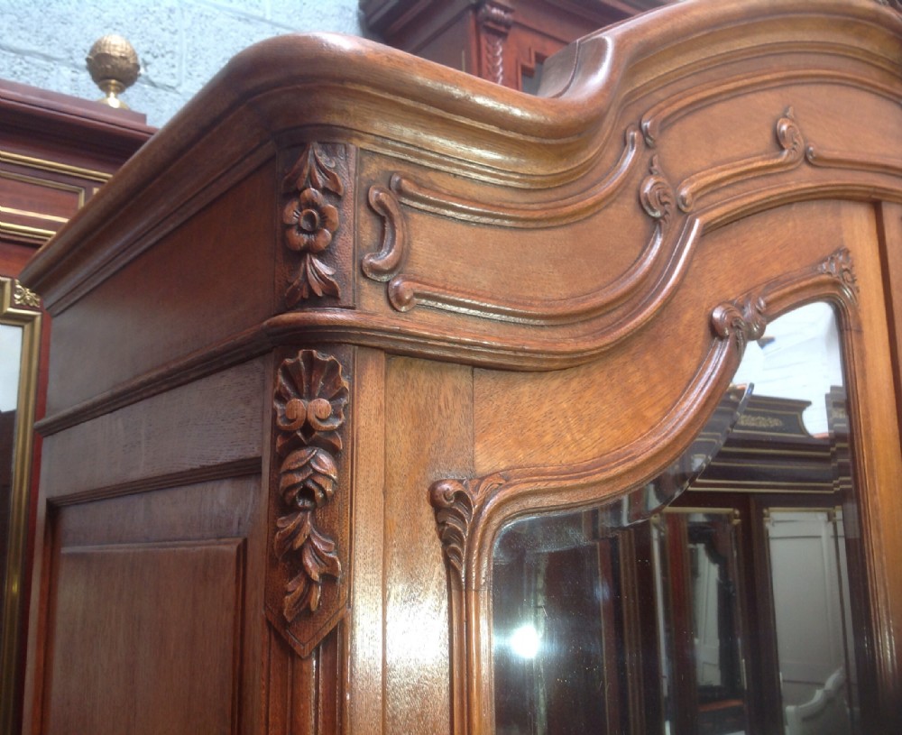 CARVED FRENCH ARMOIRE View VI