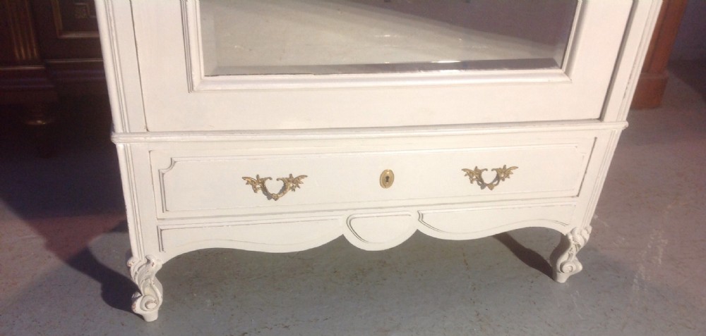 PAINTED FRENCH OAK ARMOIRE View II