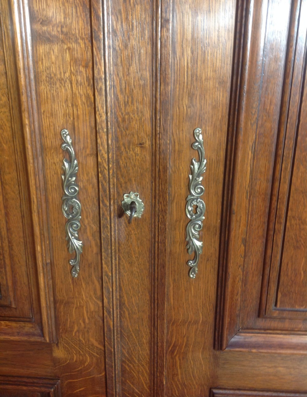 CARVED OAK FRENCH  FITTED ARMOIRE View IV