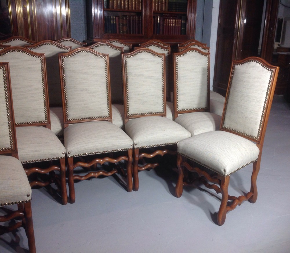 SET OF 20 FRENCH DINING CHAIRS View V